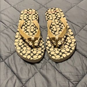 Coach Flip Flops